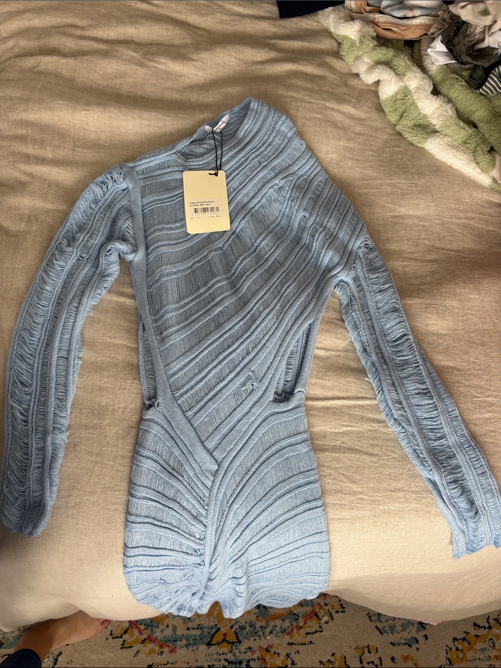 Peppermayo Light Blue Mini Dress